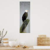 12x36 Poster papier (steen) van adelaars (Keuken)