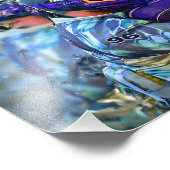 12x8 Surreal Paintball-afdrukken Foto Afdruk (Hoek)