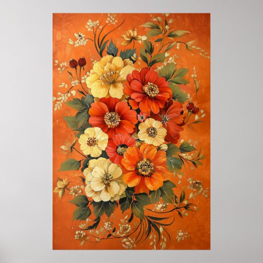 1300 bloemen poster (Voorkant)