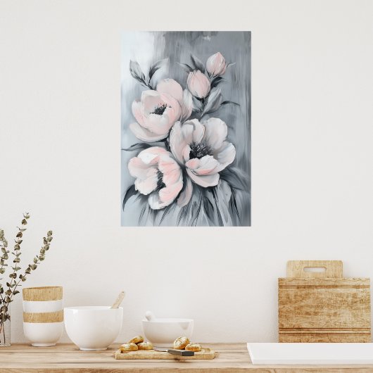 1301 Bloemen Poster (Keuken)