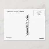 1302012 cyberspace boogers briefkaart (Achterkant)