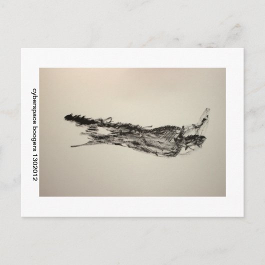 1302012 cyberspace boogers briefkaart (Voorkant)