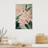 1303 Bloemen Poster (Keuken)