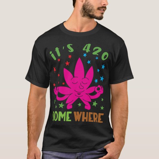 1304 Cannabis-Weed-Marijuana-TShirt-Design-2745973 T-shirt (Voorkant)