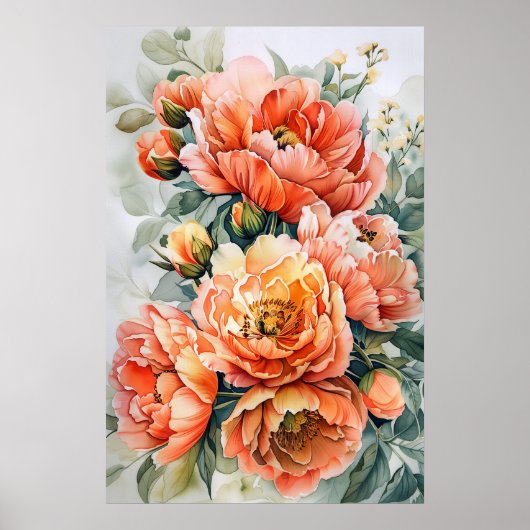 1307 Bloemen Poster (Voorkant)