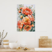 1307 Bloemen Poster (Keuken)