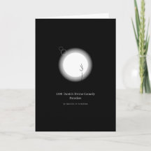 1308 Dantes Divina Commedia Paradiso Minimalistisc