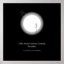 1308 Dantes Goddelijke Komedie Paradiso Minimalist