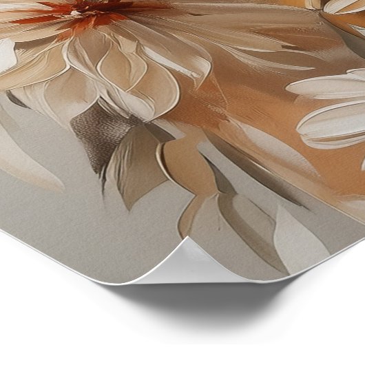 1309 Bloemen Poster (Hoek)