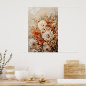 1309 Bloemen Poster (Keuken)