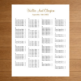 130 Eenvoudig weddenschap Poster