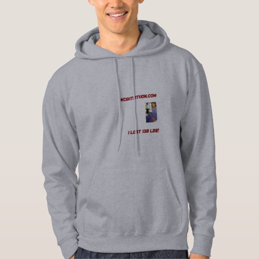 130 LBS Verloren april Dixon Weightathon Hoodie (Voorkant)