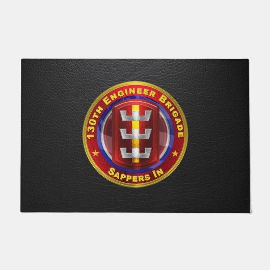 130e werktuigkundige brigade deurmat (Voorkant)