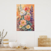 1311 Bloemen Poster (Keuken)