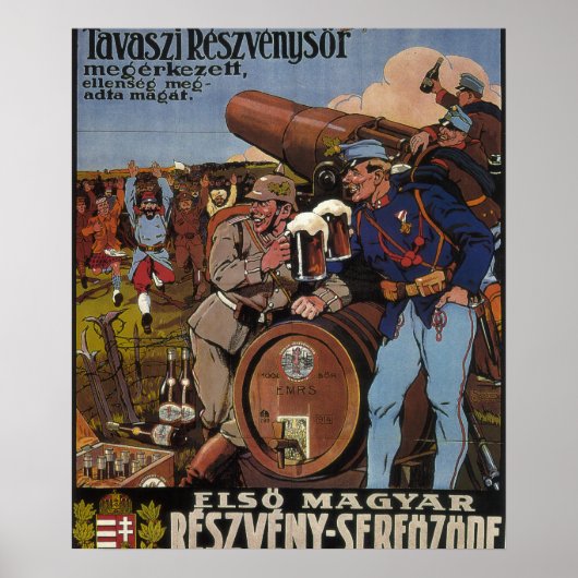 [1311] Het bier van het Spring_Popaganda-Poster Poster (Voorkant)