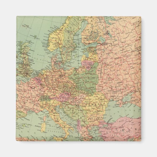 1314 Politiek Europa Magneet (Voorkant)