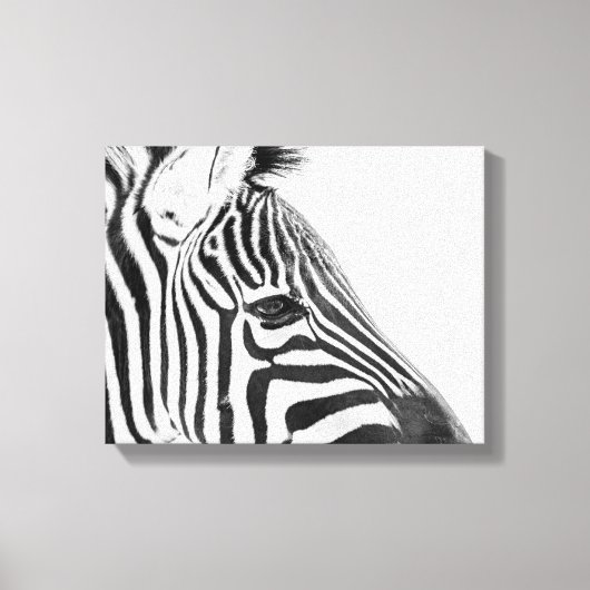 1318-Zebra Canvas Afdruk (Voorkant)