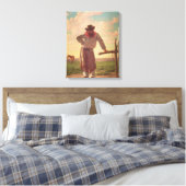 131-0059257 Twilight Canvas Afdruk (Insitu (Slaapkamer))