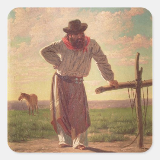 131-0059257 Twilight Vierkante Sticker (Voorkant)