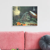 131-0059642 Nog niet in leven met groenten en frui Canvas Afdruk (Insitu (Woonkamer))