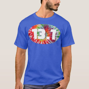 131 mijl halve marathon stropdas kleurstof t-shirt