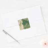 132 Betere grond 1900 Vierkante Sticker (Envelop)