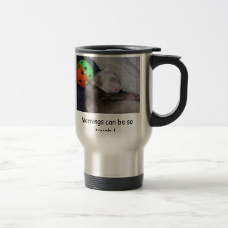132, Mornings kan zo zwaar zijn! Reisbeker