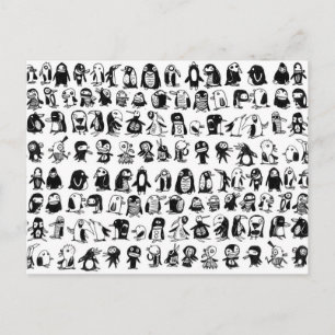 132 Pinguïns Briefkaart