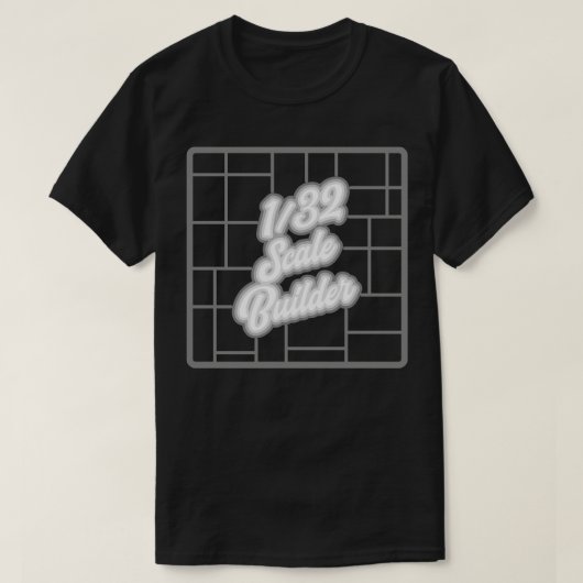 132 Schaalmodelbouwer T-shirt (Design voorkant)