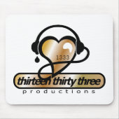 1333 Producties-Logo Muismat (Voorkant)