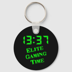 1337 Gamingtijd Sleutelhanger