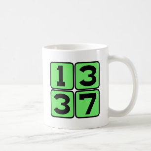 1337 Leet Leetspeak Eleet Internet Meme Taal Koffiemok
