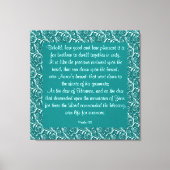 133 psalm canvas afdruk (Voorkant)