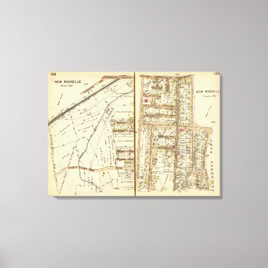 134135 Nieuwe Rochelle Canvas Afdruk (Voorkant)