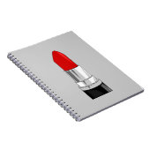 13479 RED LIPSTICK MAKEUP BEAUTY MODE STYLE SAL NOTITIEBOEK (Rechterzijde)