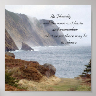 134, ga snel tussen het lawaai en haast.. poster