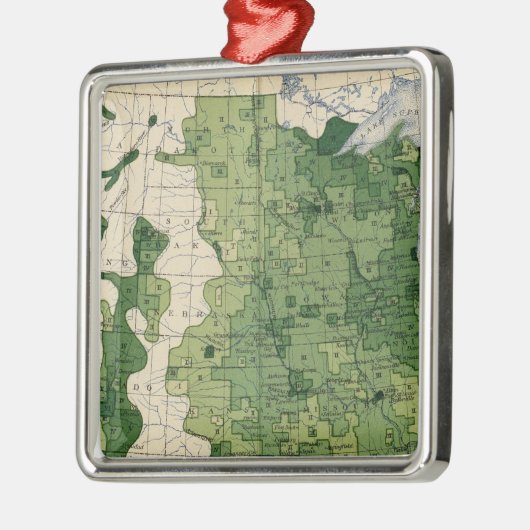 134 Waarde boerderij producten 1900 Metalen Ornament (Links)