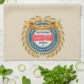 135e Jubileum handdoek (Gevouwen)