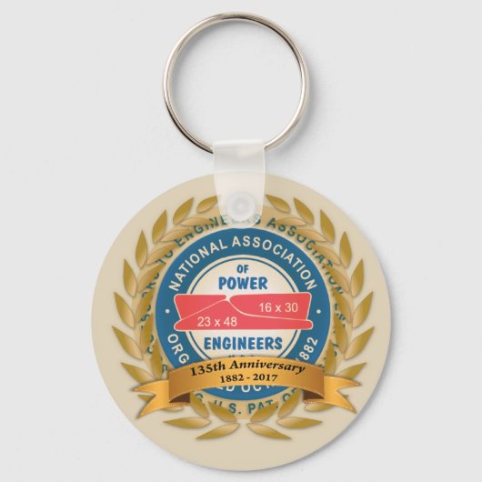 135e Jubileum Sleutelhanger (Voorkant)