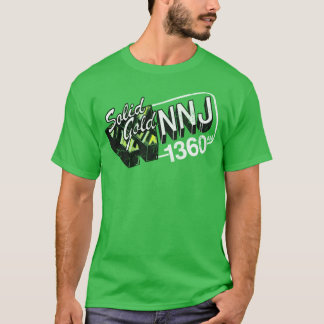1360 AM WNNJ New Jersey 70s Radio Station T-shirt