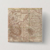 13637 Mont, ND, SD, Wyo, Neb Vierkante Button 5,1 Cm (Voorkant)