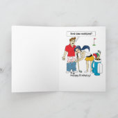 #136 gelukkige Verjaardag Kaart (Binnen)