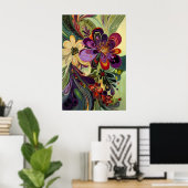 1370 Bloemen Poster (Thuiskantoor)