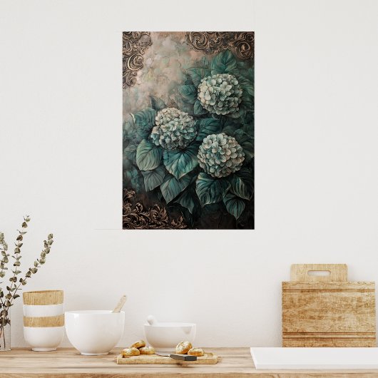 1380 Bloemen Poster (Keuken)