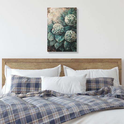 1380 Floral Canvas Afdruk (Insitu (Slaapkamer))