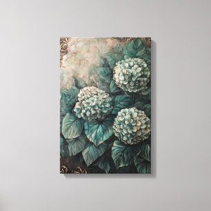 1380 Floral Canvas Afdruk