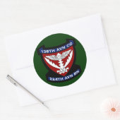 138e AVN Co - RR 2 Vietnam Ronde Sticker (Envelop)