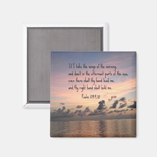 139 psalm: 9,10 magneet (Voorkant / Achterkant)