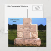 139E PENNSYLVANIA VRIJWILLIGERS BRIEFKAART (Voorkant / Achterkant)