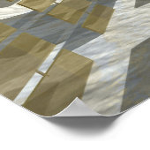 #13-02 Gold Hall: Luchtruimreflecties Hallo Poster (Hoek)